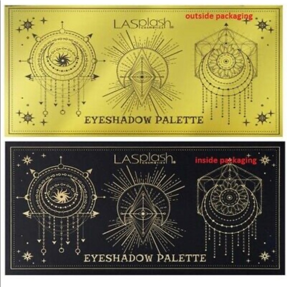 LaSPLASH MAGIC EYESHADOW PALETTE w/ Brush - Picture 6 of 8